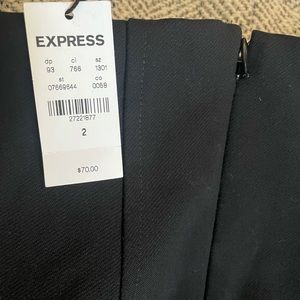 Express Black Skirt